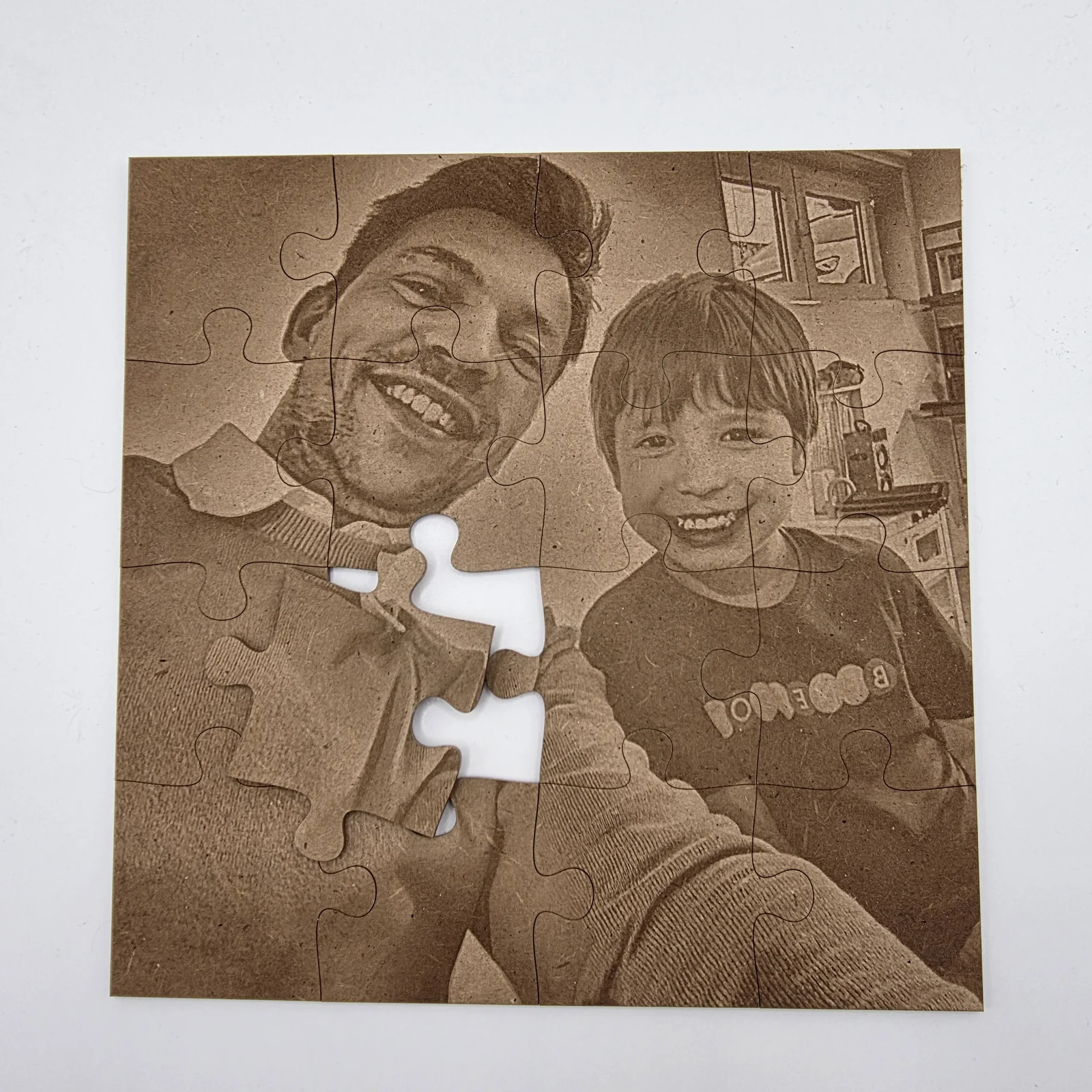 Puzzles com fotografia em MDF — fotografia 3