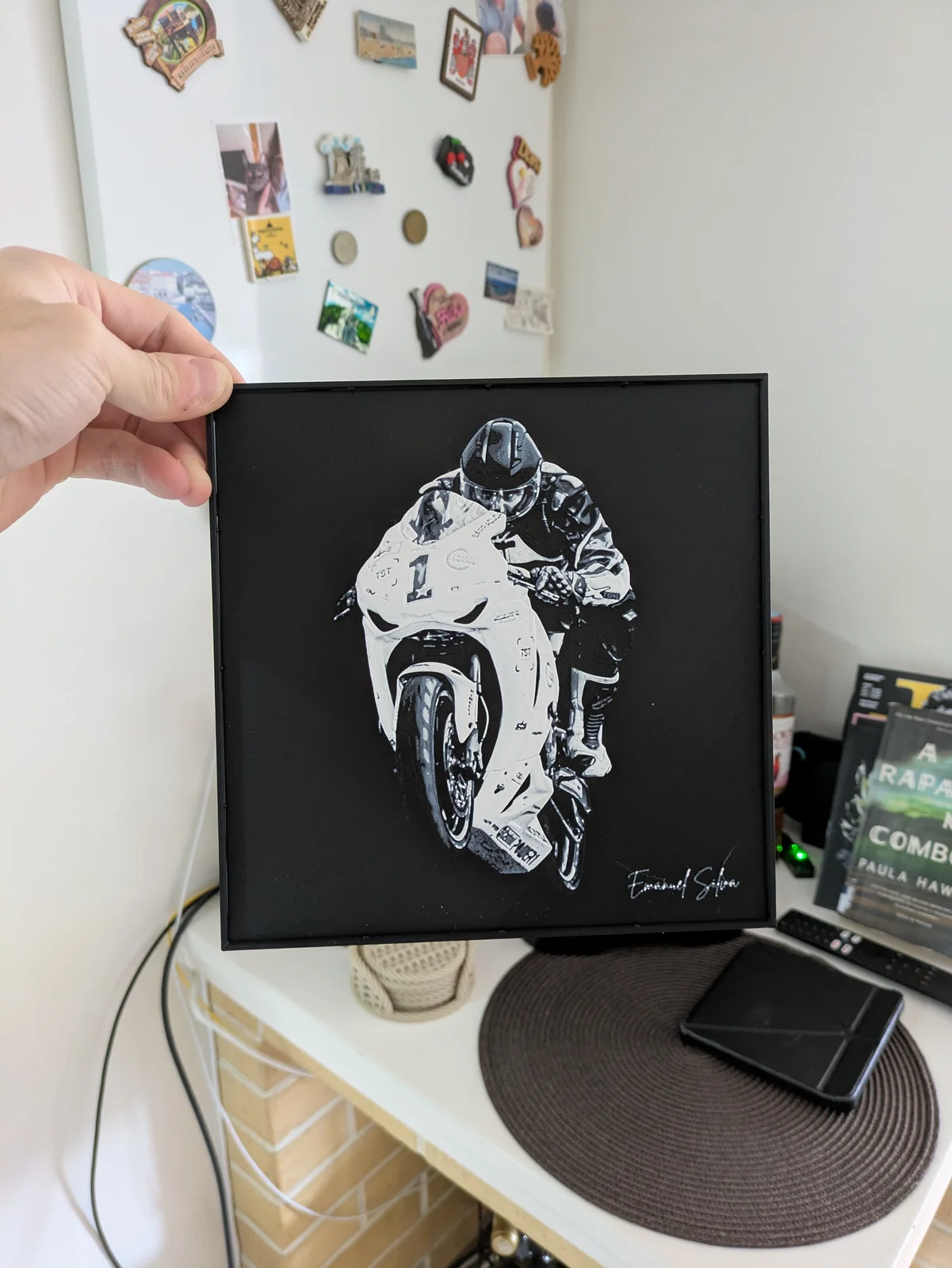 Quadros 3D personalizados — fotografia 3